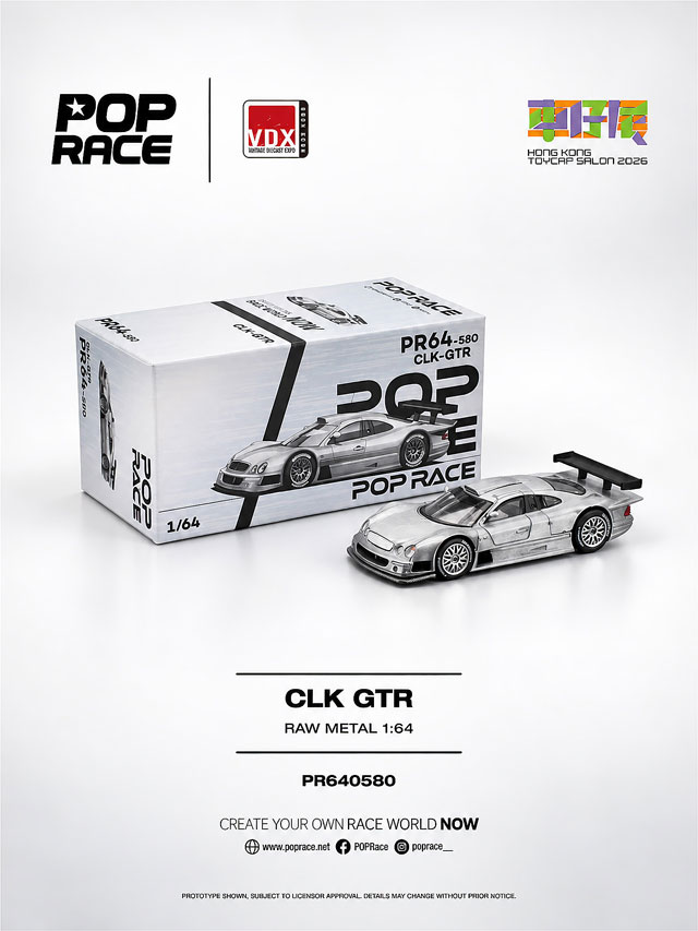 1/64 CLK-GTR RAW METAL CLK-GTR ローメタル 《予約2026年9月以降