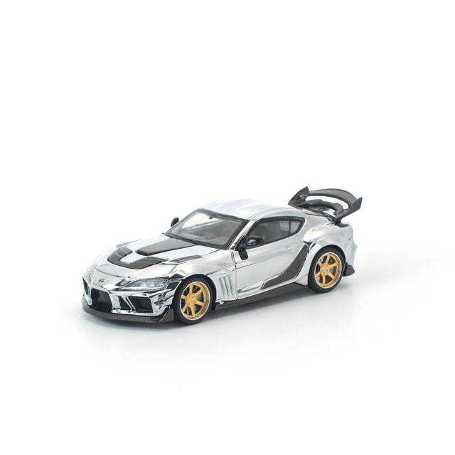 ルヴィ 6点セット 1/64 DARWIN PRO 66G WBK SUPRA A90 SILVER CHROME ダーウィンプロ 66G