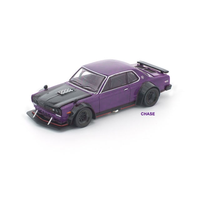 POP RACE x Enigma 1/64 PANDEM HAKOSUKA - PURPLE パンデム ハコスカ