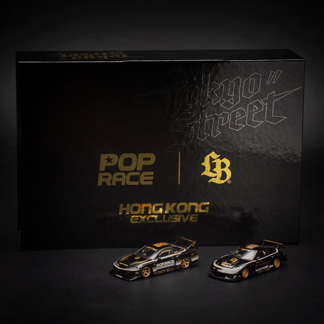 Pop Race RWB ボックスセット（香港限定） 1/64 POP RACE × Liberty Walk Hong Kong Store Opening Exclusive POP