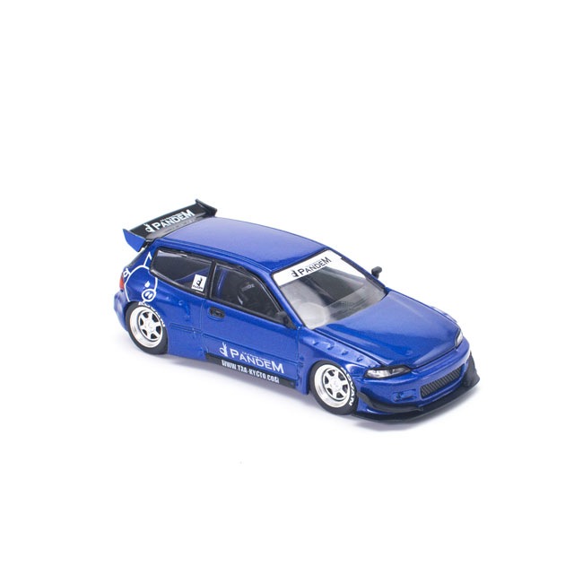1/64 PANDEM CIVIC EG6 v1.5 METALLIC BLUE | Honda | POP RACE