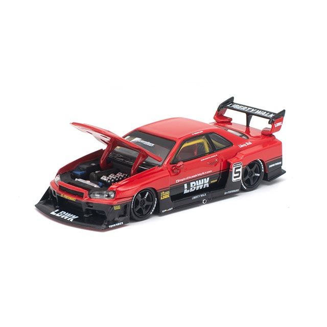 1/64 LB-ER34 SUPER SILHOUETTE RED LB-ER34 スーパーシルエット