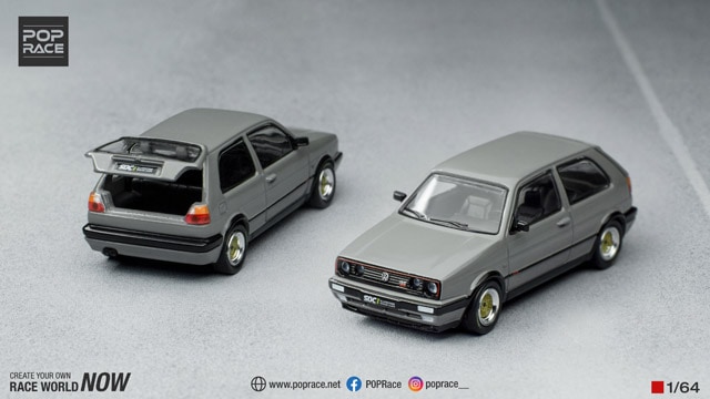 1/64 VOLKSWAGEN GOLF GTI MK2 GREY ե륯 խ GTI 졼