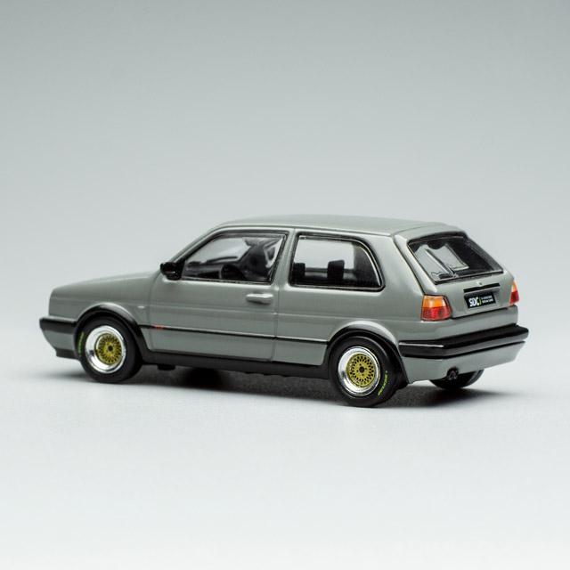 LV-N70b VW ゴルフII 2ドア GTI （グレー） 1/64 VOLKSWAGEN GOLF GTI MK2 GREY フォルクスワーゲン ゴルフ