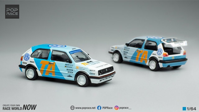 1/64 VOLKSWAGEN GOLF GTI MK2 WRC 1986 フォルクスワーゲン ゴルフⅡ