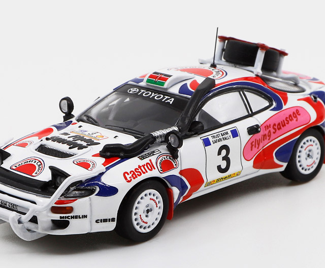 1/64 Toyota Celica GT-Four ST185 Safari Rally 1994 ȥ西 ꥫ GT-FOUR ST185 ե꡼ 1994 ͥ #3 Ian Duncan/ David Williamson