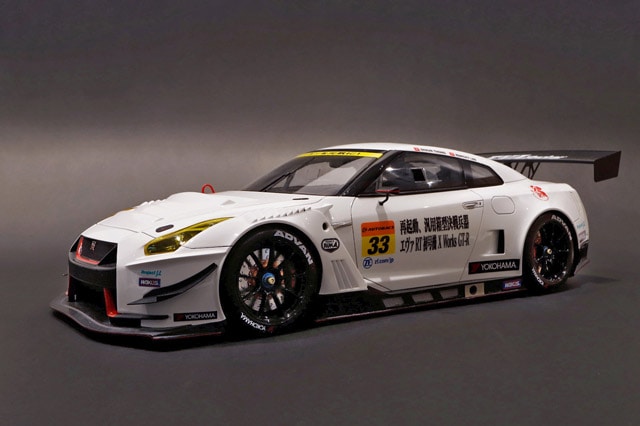 エヴァ ミニカー 1/12 RT 初号機 X Works GT-R 日産 中古品 エヴァ ミニカー 1/12 RT 初号機 X Works GT-R 日産 中古品