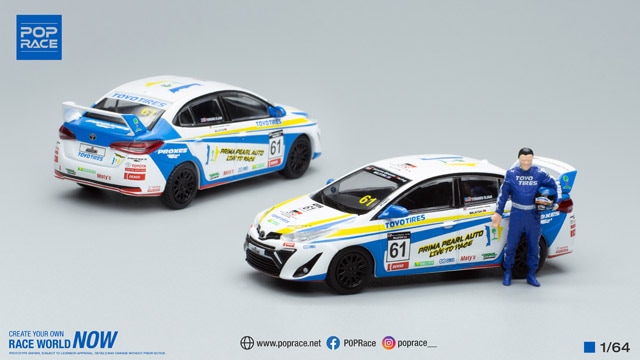 1/64 GR VIOS MALAYSIA SEASON 4 TENGKU DJAN 61 トヨタ GR