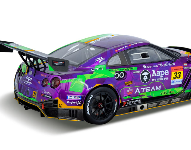 【新品・未開封】エヴァRT初号機 日産GT-R NISMO GT3 アクスタ付き ハピネット＞ 1/16 R/C エヴァRT初号機 日産GT-R NISMO GT3