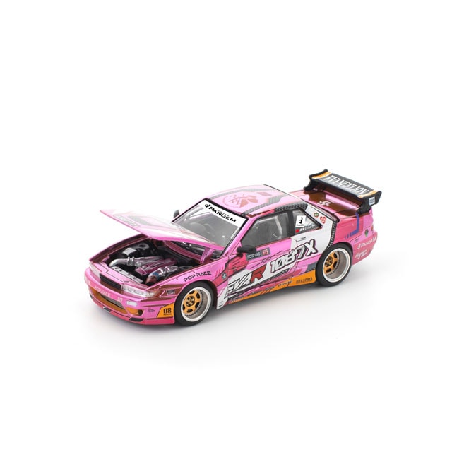 ポップレース シルビア エバンゲリオンEVA S13 HEC2025 1/64 エヴァRT8号機 POP RACE x 1087X PANDEM S13 《予約2026年2