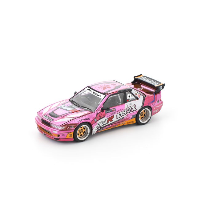 1/64 EVA RT ポップレース × 1087X S13 HEC2025 Eva RT X 1087X Pandem Nissan Silvia S13 HEC 2025 Hobby Expo