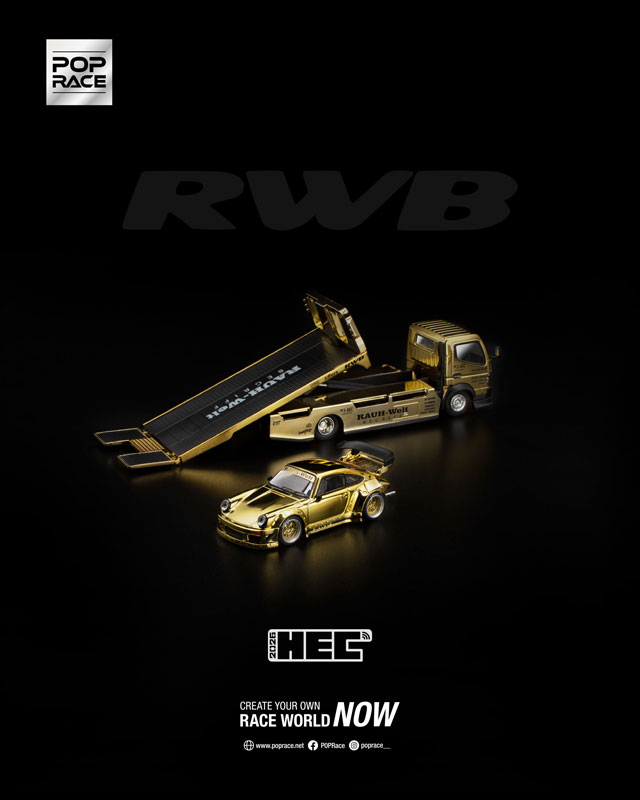 1/64 RWB 930 GOLD CHROME TRUCK SET RWB 930 ゴールド クローム