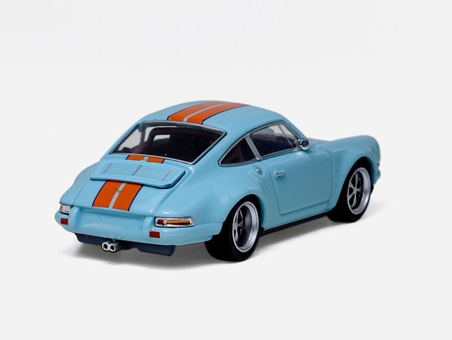 1/64 Singer 911 (964) Blue/Orange シンガー 911 タイプ964