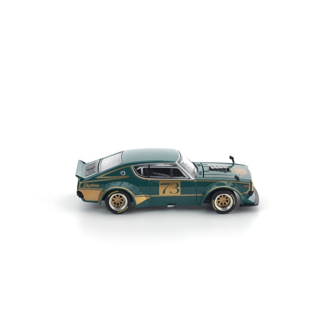 1/64 KPGC110 KENMERI RACING #73 GREEN/GOLD KPGC110 ケンメリ
