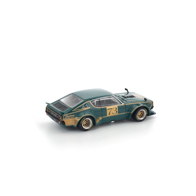 1/64 KPGC110 KENMERI RACING #73 GREEN/GOLD KPGC110 ケンメリ