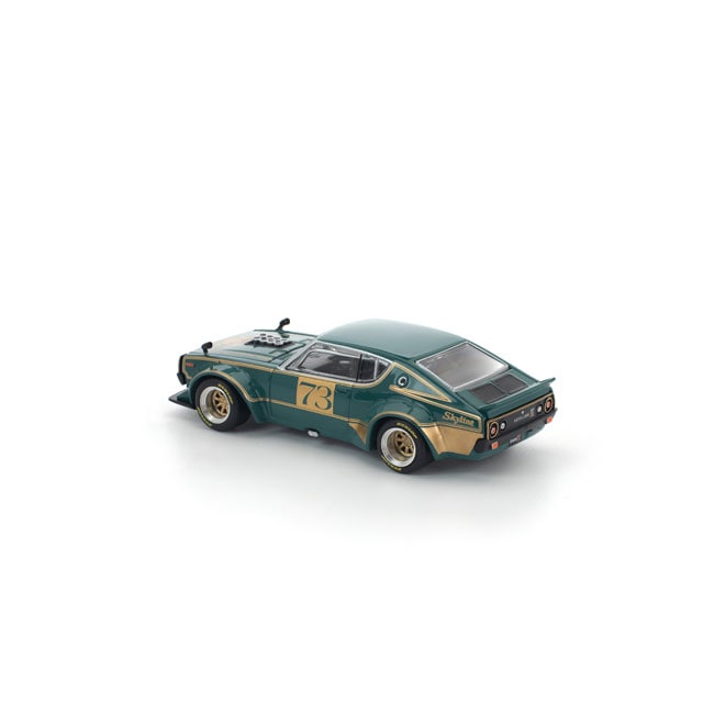 1/64 KPGC110 KENMERI RACING #73 GREEN/GOLD KPGC110 ケンメリ