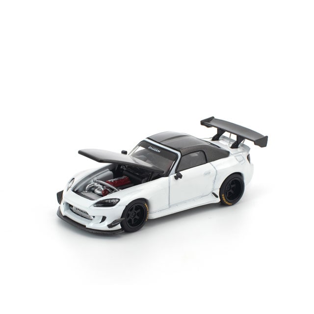 1/64 PANDEM S2000 WHITE CARBON HOOD パンデム S2000 ホワイト