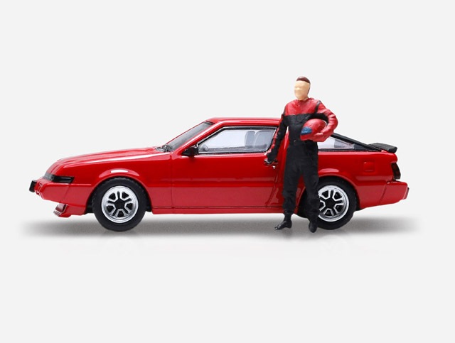 1/64 Mitsubishi Starion (Red) ɩ ꥪ å & ɥ饤Сե奢 å