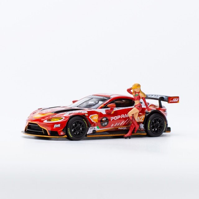 1/64 EVA RT PRODUCTION MODEL-02 ASTON MARTIN GT3 WITH FIGURE  RT ȥޡƥ GT3 2浡 with RQ