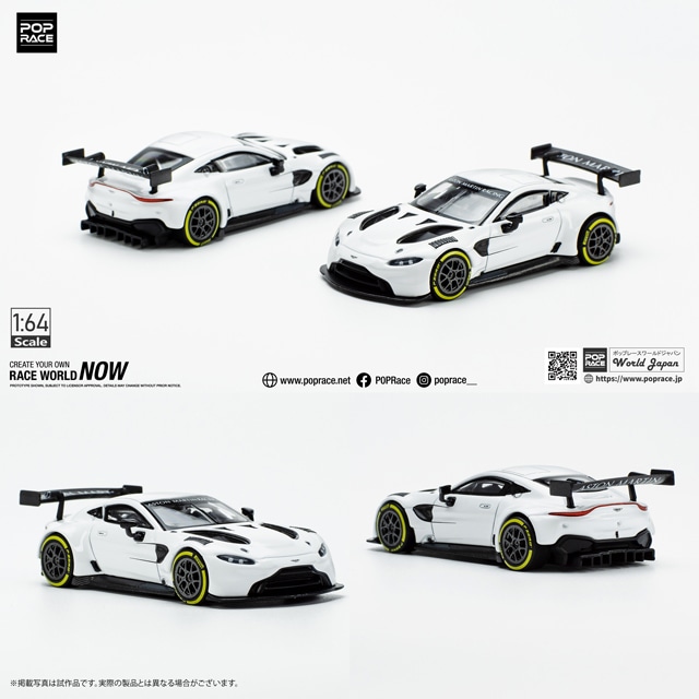 1/64 ASTON MARTIN GT3 WHITE ȥޡƥ ơ GT3 ۥ磻