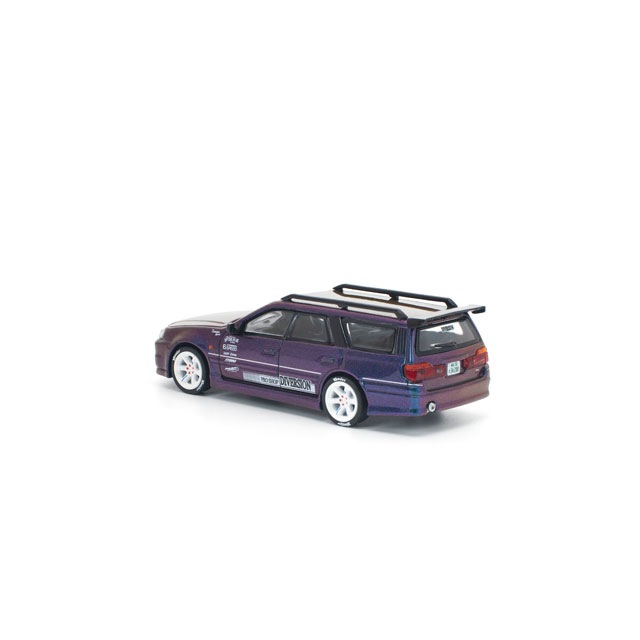 1/64 NISSAN STAGEA MAGIC PURPLE 日産 ステージア マジック