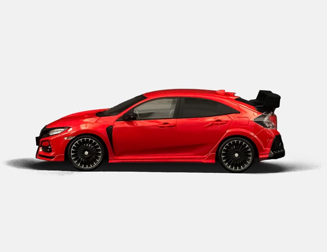 ポップレース　1/18　FK8　CIVIC　Type R　シビック　タイプR POP RACE 1/18 FK8 Civic Type R Red Diecast Model Car | eBay