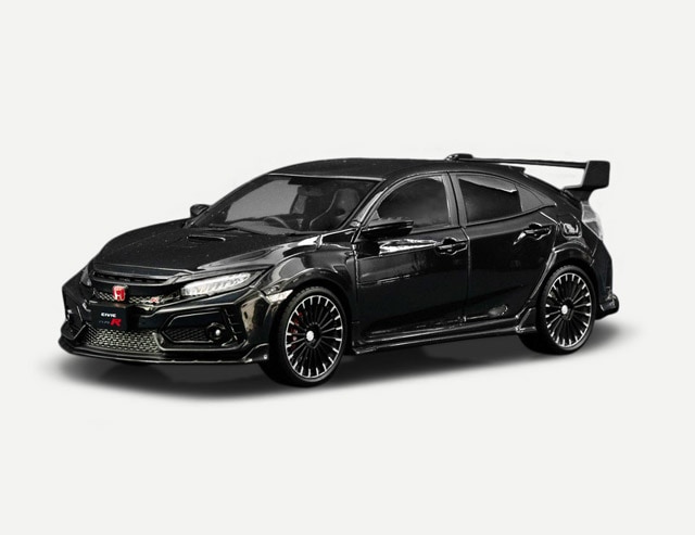 ポップレース　1/18　FK8　CIVIC　Type R　シビック　タイプR 1/18 FK8 Civic Type R Black ホンダ シビック タイプR FK8カスタム