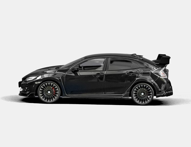 ポップレース　1/18　FK8　CIVIC　Type R　シビック　タイプR POP RACE 1/18 ホンダ シビック FK8 タイプR ホワイト