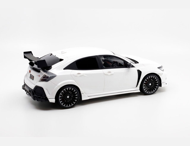 ポップレース　1/18　FK8　CIVIC　Type R　シビック　タイプR Amazon | POP RACE 1/18 FK8 Civic Type R Black 完成品 PR18