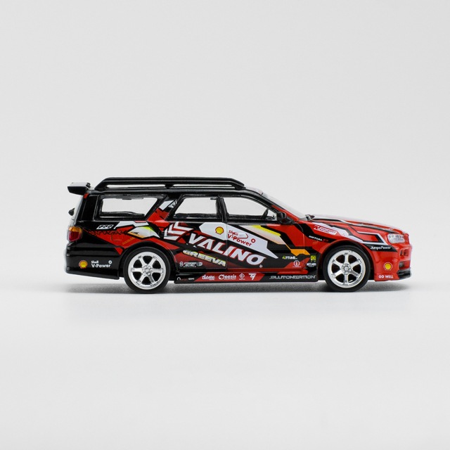 1/64  Shell Valino Stagea R34 Pluto Mok DRIFTAGEA 34