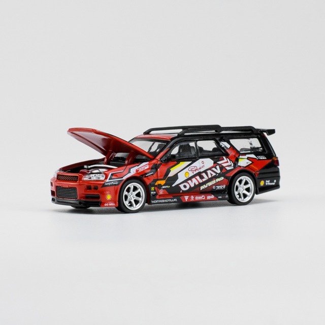 1/64  Shell Valino Stagea R34 Pluto Mok DRIFTAGEA 34