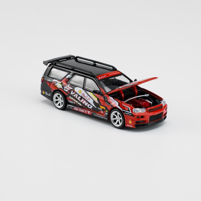 1/64  Shell Valino Stagea R34 Pluto Mok DRIFTAGEA 34