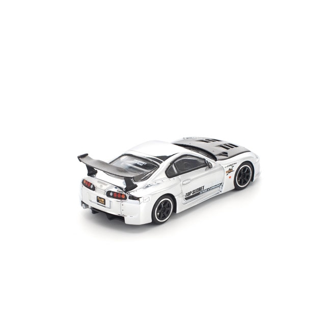 1/64 TOP SECRET GT300 SUPRA - SILVER CHROME トップシークレット