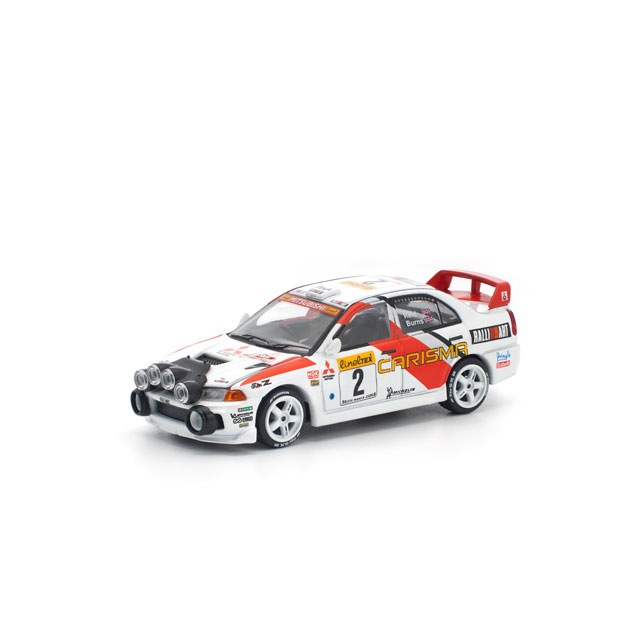 1/64 MITSUBISHI LANCER EVOLUTION IV - 1998 MONTE CARLO RALLY 三菱