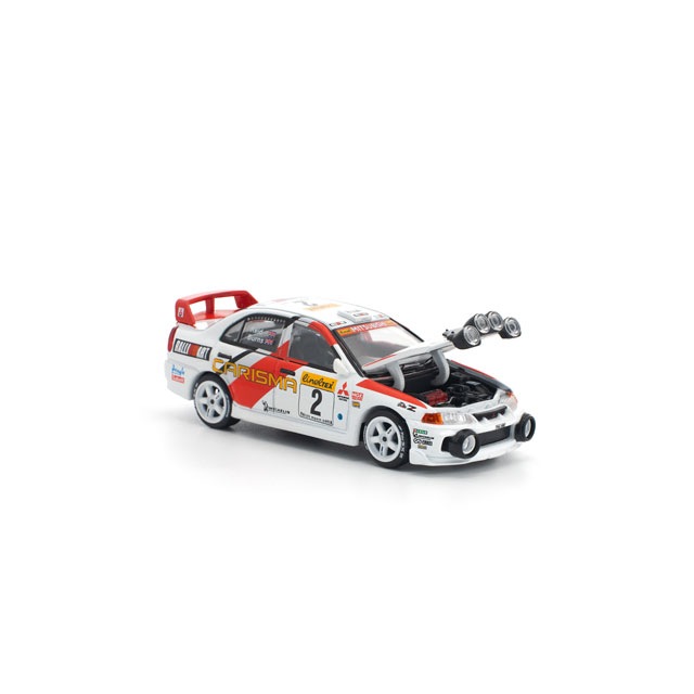 1/64 MITSUBISHI LANCER EVOLUTION IV - 1998 MONTE CARLO RALLY 三菱