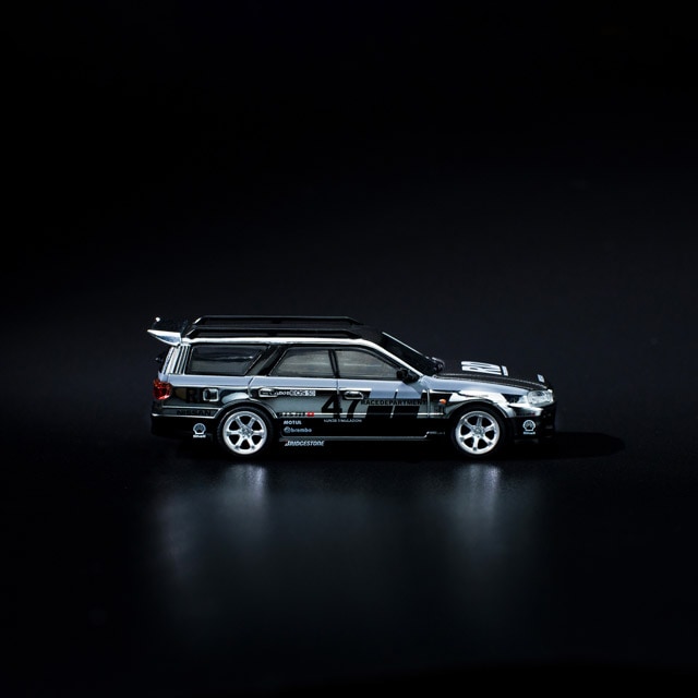 1/64 Nissan Stagea Chrome Silver ơ ॷС