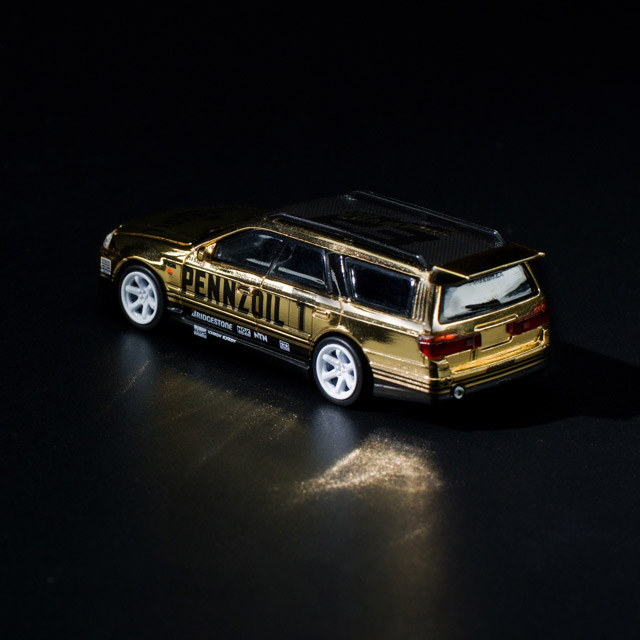 1/64 STAGEA GOLD CHROME ステージア ゴールドクローム | Nissan | POP