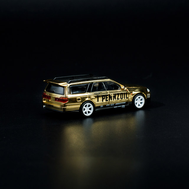 1/64 NISSAN STAGEA GOLD CHROME ơ ɥ