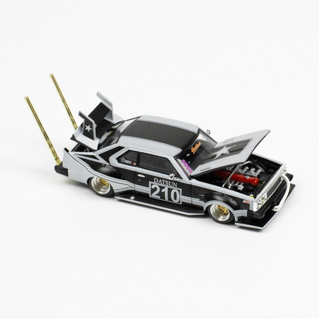 1/64 SKYLINE C210 BOSOZOKU STYLE MATT BLACK ͽ5