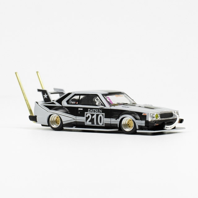 1/64 SKYLINE C210 BOSOZOKU STYLE MATT BLACK ͽ5