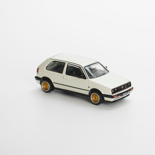 1/64 VOLKSWAGEN GOLF GTI MK2 WHITE ե륯 խ GTI ۥ磻 ͽ5