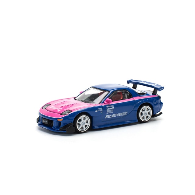 ポップレース (拓意) 1/64 マツダ RX-7 RE 雨宮 FD POP RACE 1/64 マツダ RX-7 (FD3S) RE雨宮 ワイドボディ イエロー