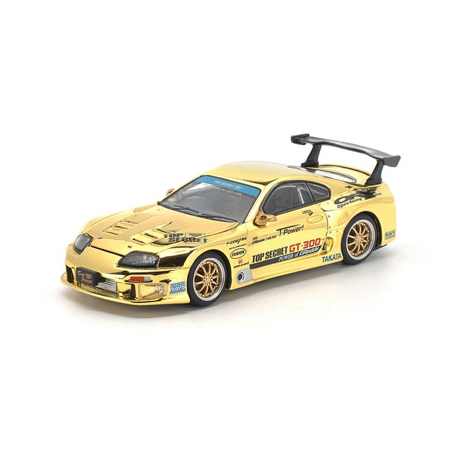 1/64 TOP SECRET GT300 SUPRA GOLD CHROME トップシークレット GT300