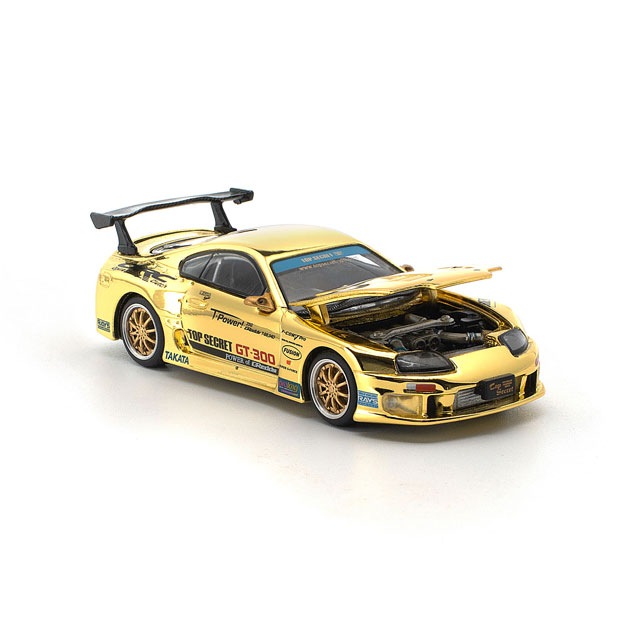 1/64 TOP SECRET GT300 SUPRA GOLD CHROME トップシークレット GT300
