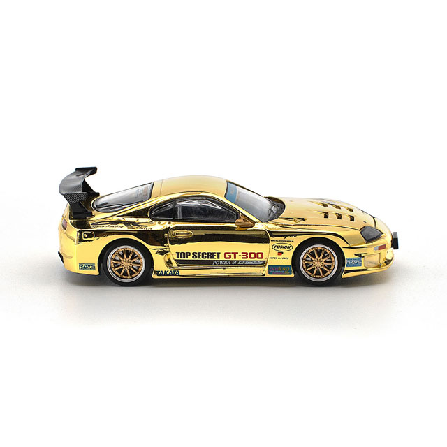 1/64 TOP SECRET GT300 SUPRA GOLD CHROME トップシークレット GT300