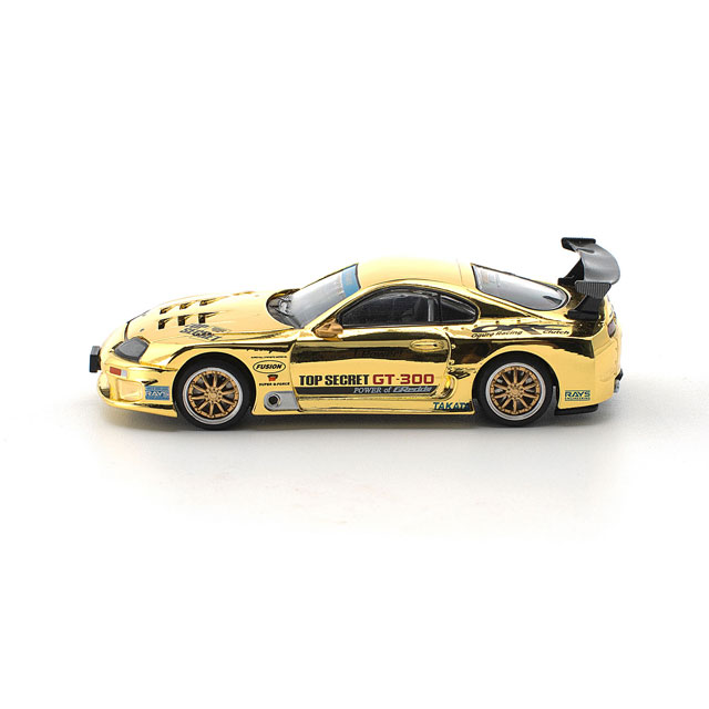 1/64 TOP SECRET GT300 SUPRA GOLD CHROME トップシークレット GT300