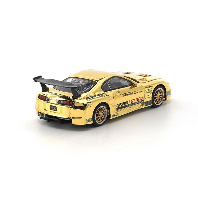 1/64 TOP SECRET GT300 SUPRA GOLD CHROME トップシークレット GT300