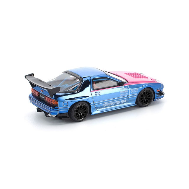 1/64 MAZDA RX7 (FC3S) RE-AMEMIYA STREET 7 CHROME マツダ RX-7（FC3S