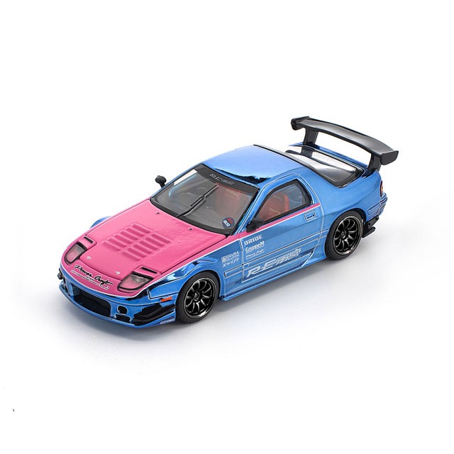 1/64 MAZDA RX7 (FC3S) RE-AMEMIYA STREET 7 CHROME マツダ RX-7（FC3S