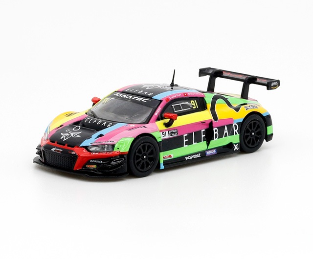 1/64 Audi R8 LMS EVO ELFBAR X WORKS #91 アウディ R8 LMS | 1:64